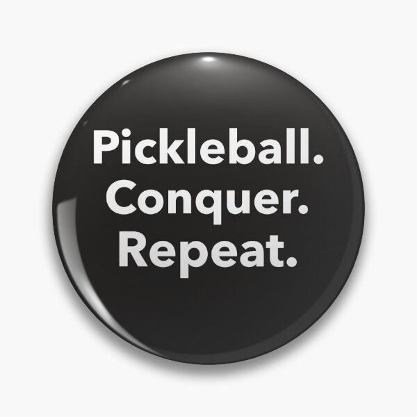 Item preview, Pickleball. Conquer. Repeat. - Pickleball Dad Shirt designed and sold by GreyTee.