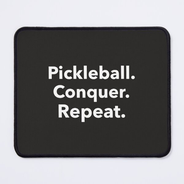 Item preview, Pickleball. Conquer. Repeat. - Pickleball Dad Shirt designed and sold by GreyTee.