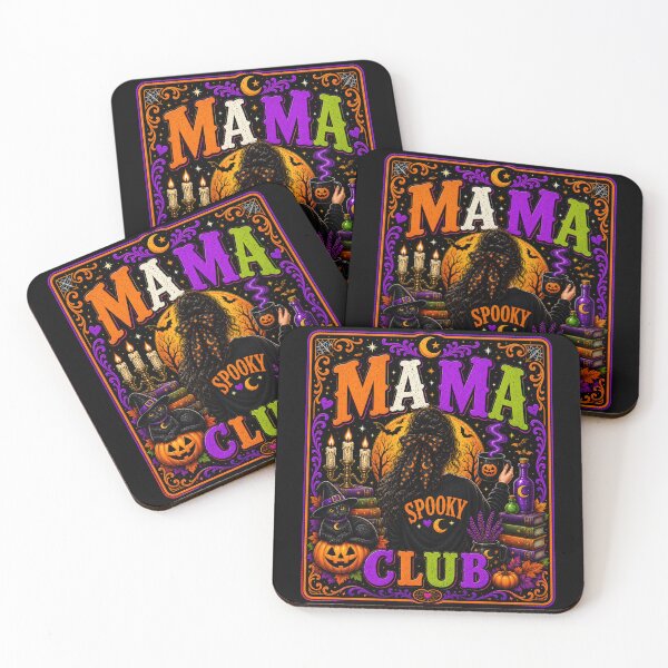 Item preview, Spooky Mama Halloween Club Classic T-Shirt  designed and sold by podlook.