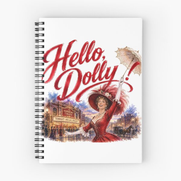 Item preview, Hello Dolly! the Musical - Dolly Gallagher Levi designed and sold by Lyric Vault - Rock on.