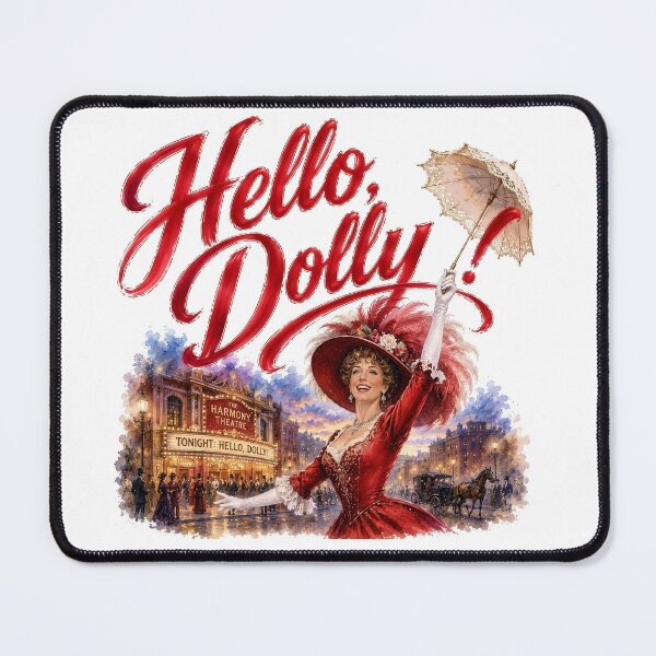 Item preview, Hello Dolly! the Musical - Dolly Gallagher Levi designed and sold by Lyric Vault - Rock on.
