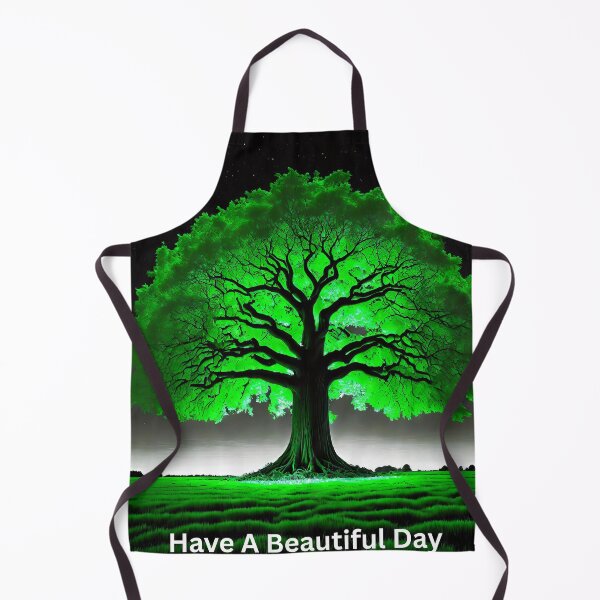Item preview, Green Glowing Oak Tree designed and sold by NickTshirts.