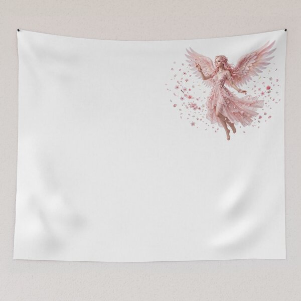 Item preview, Pink Angel with Blossoming Wings designed and sold by butterflies-new.