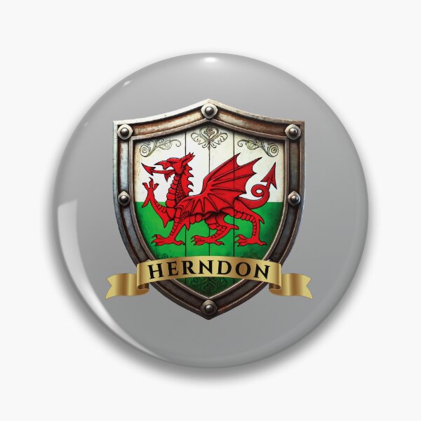 Item preview, Herndon Welsh Heritage Crest Shield designed and sold by Highlandkings.