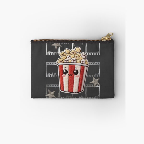 Item preview, Horror Movie Night Kawaii Screaming Popcorn Aesthetic designed and sold by thelexiverse.