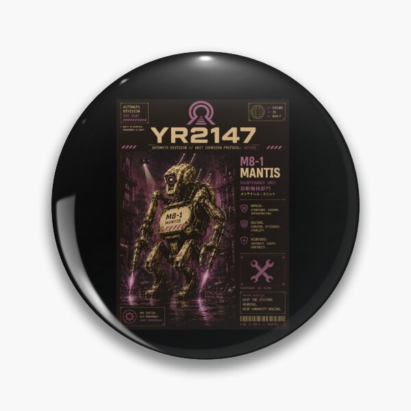 Item preview, YEAR 2147 Futuristic Cyberpunk Sci-Fi Streetwear  designed and sold by TEEJAMBOREE.