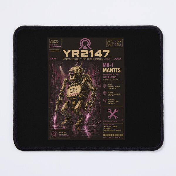 Item preview, YEAR 2147 Futuristic Cyberpunk Sci-Fi Streetwear  designed and sold by TEEJAMBOREE.