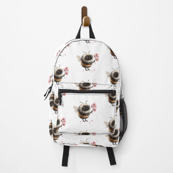 Item preview, Cute Bumblebee with Cherry Blossoms designed and sold by vanndhi.