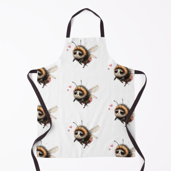 Item preview, Cute Bee with Heart Accents designed and sold by vanndhi.