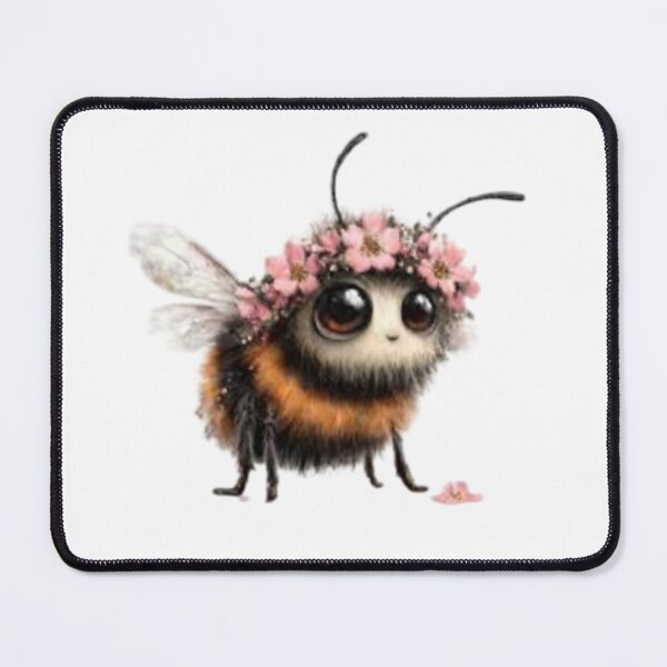 Item preview, Bee with Floral Headband designed and sold by vanndhi.