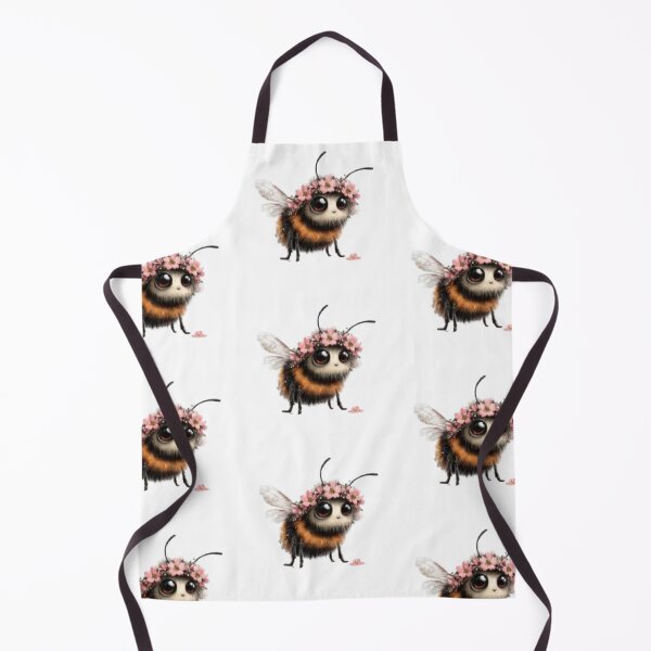Item preview, Bee with Floral Headband designed and sold by vanndhi.