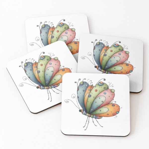 Item preview, Colorful Abstract Butterfly designed and sold by vanndhi.