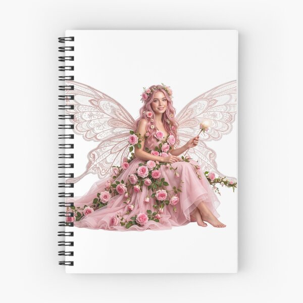 Item preview, Rose Fairy with Elegant Lace Wings designed and sold by butterflies-new.