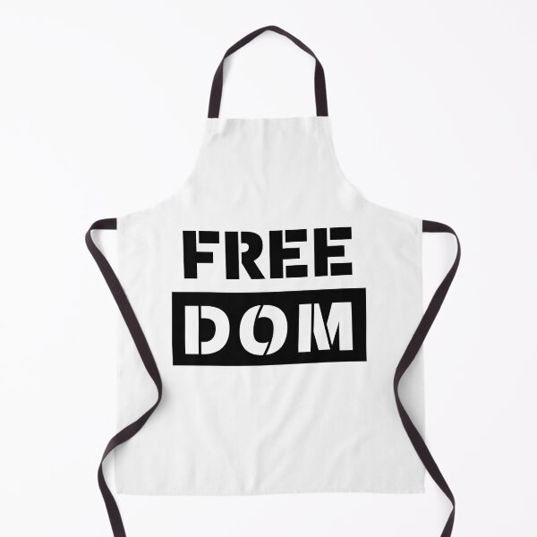Item preview, Free Dom Black on White designed and sold by ubiwerkz.