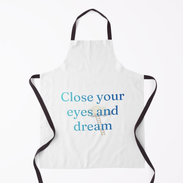 Item preview, Close Your Eyes And Dream Quote designed and sold by Inka Moon Design.