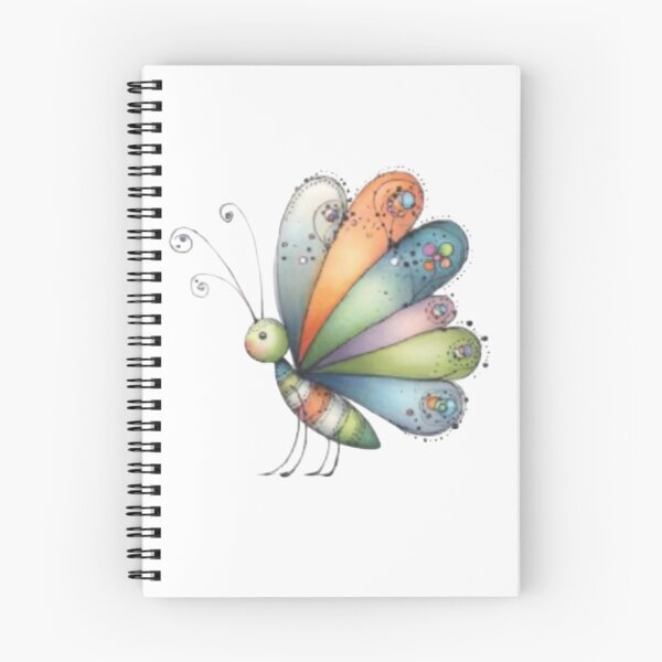 Item preview, Colorful Cartoon Butterfly designed and sold by vanndhi.