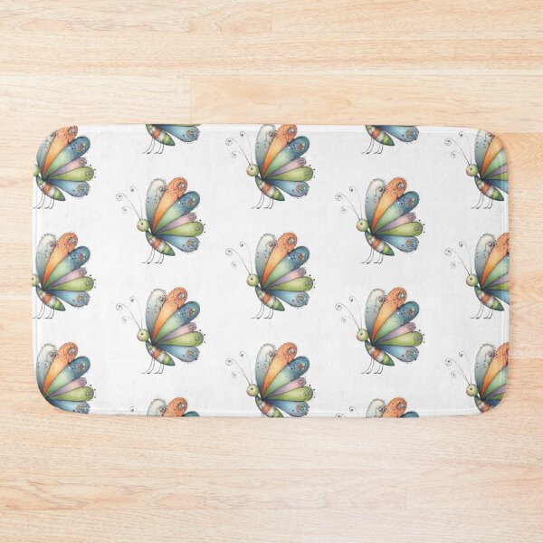 Item preview, Colorful Cartoon Butterfly designed and sold by vanndhi.