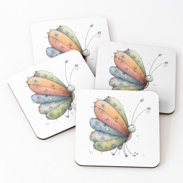 Item preview, Colorful Fantasy Butterfly designed and sold by vanndhi.