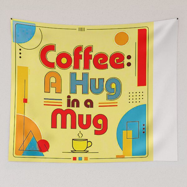 Item preview, Coffee: A hug in a Mug designed and sold by Helios Be. Lavsh.