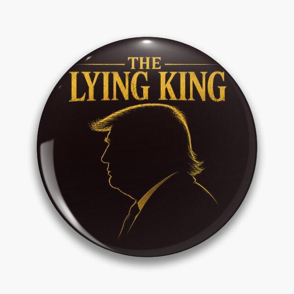 Item preview, The Lying King Donald Trump Political Parody designed and sold by ShopFanCreation.