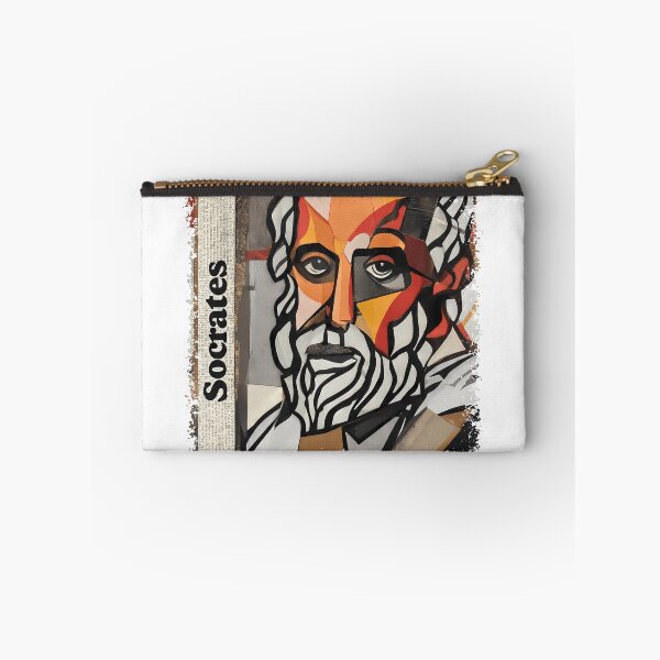 Item preview, Socrates & Ancient Greek Philosophers Collage - Stoicism & Classical Philosophy Decor (T-Shirt, Poster & Sticker) designed and sold by OzzFrequency.