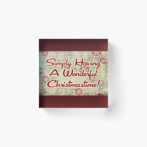 Item preview, Wonderful Christmastime Wrap designed and sold by Normbot2000.
