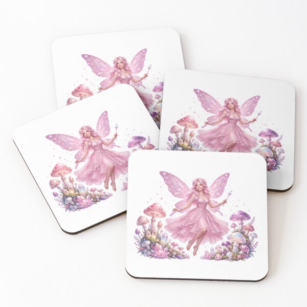 Item preview, Crystal Fairy in Enchanted Mushroom Garden designed and sold by butterflies-new.