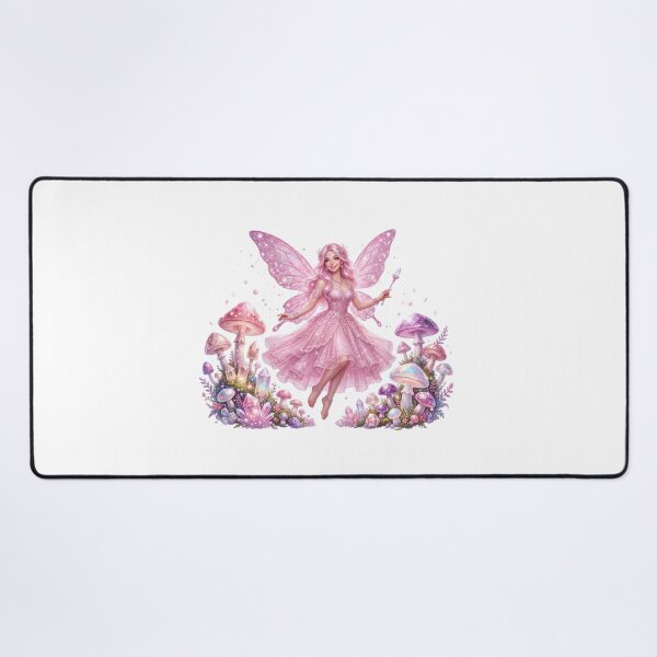 Item preview, Crystal Fairy in Enchanted Mushroom Garden designed and sold by butterflies-new.