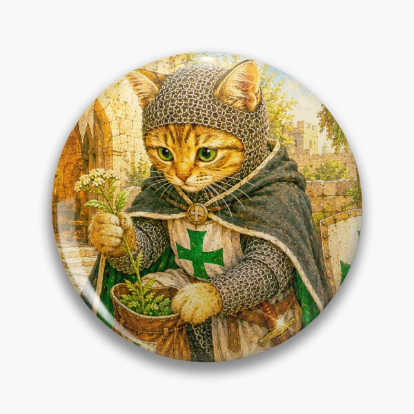 Item preview, The Cat Knight of Saint Lazarus  designed and sold by FULLCOLOR2099.
