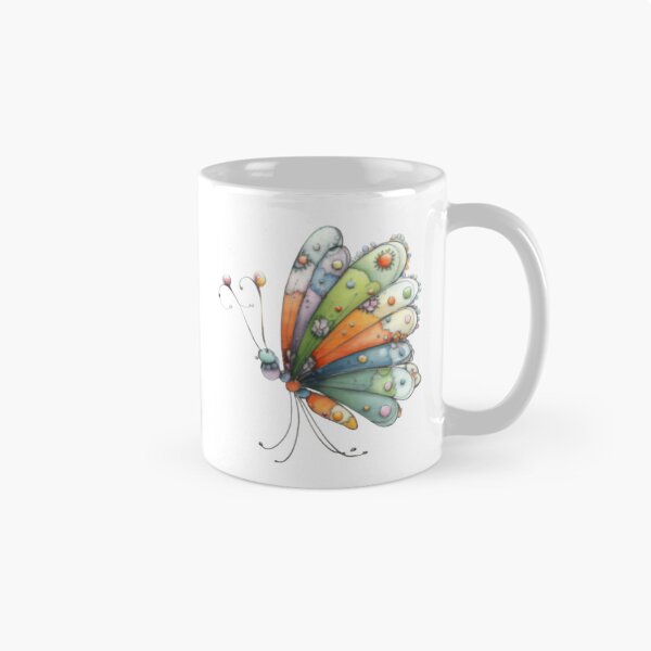 Item preview, Colorful Patterned Butterfly designed and sold by vanndhi.