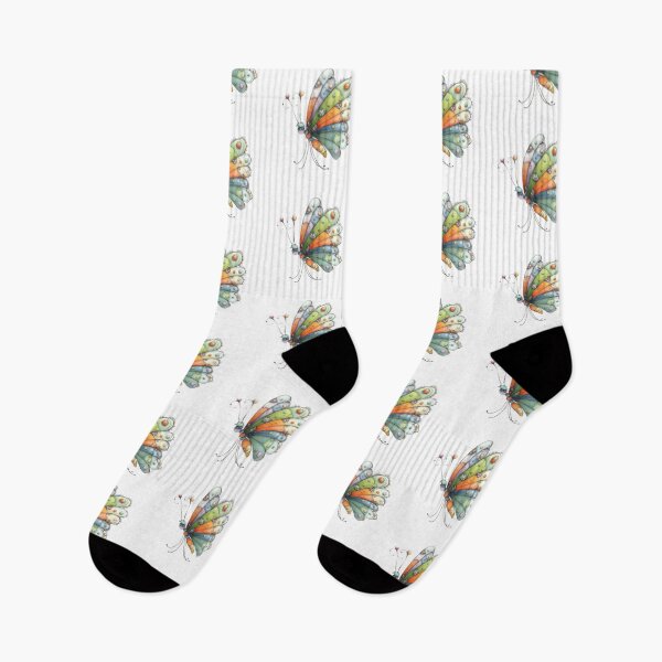 Item preview, Colorful Patterned Butterfly designed and sold by vanndhi.