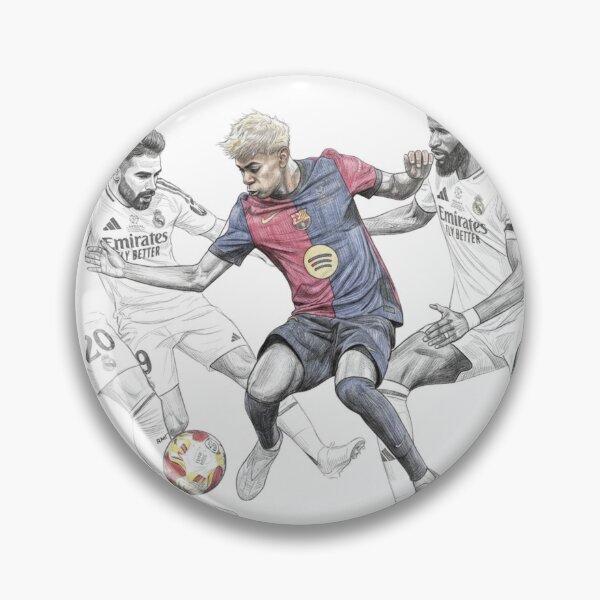 Item preview, Lamine Yamal El Clasico Barcelona designed and sold by annaarthk.