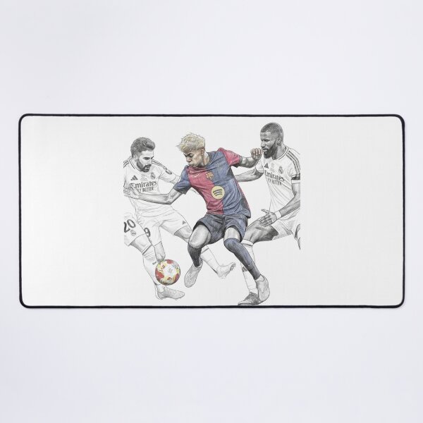 Item preview, Lamine Yamal El Clasico Barcelona designed and sold by annaarthk.