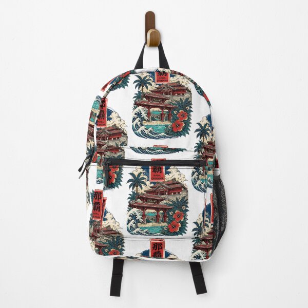 Item preview, Naha Okinawa Japan Vintage Travel Tourism Art designed and sold by TravelersGems.