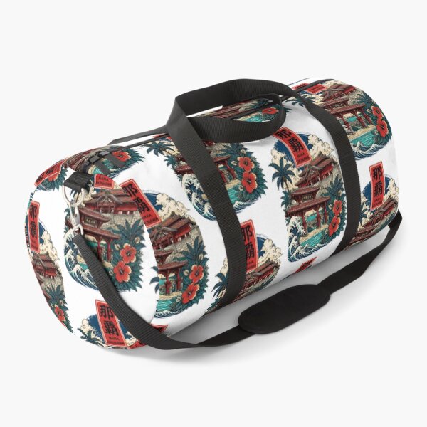 Item preview, Naha Okinawa Japan Vintage Travel Tourism Art designed and sold by TravelersGems.