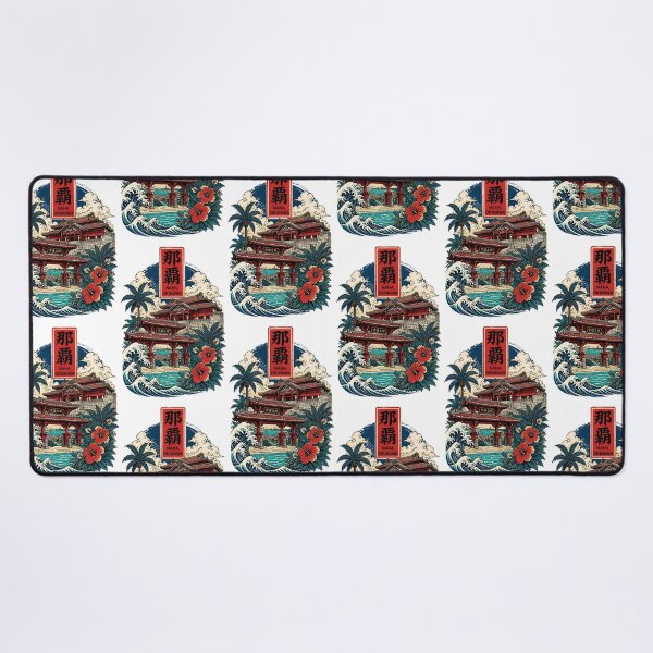 Item preview, Naha Okinawa Japan Vintage Travel Tourism Art designed and sold by TravelersGems.