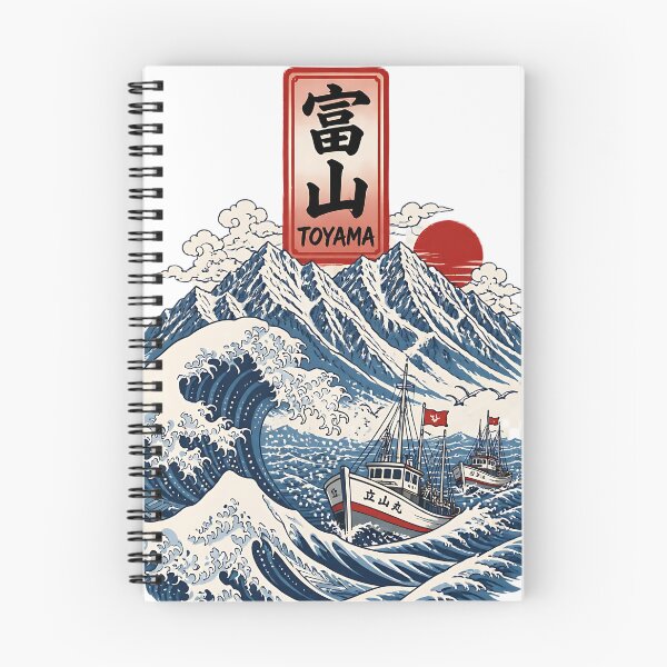 Item preview, Toyama Japan Vintage Travel Tourism Art designed and sold by TravelersGems.