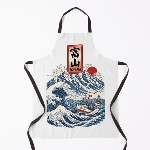 Item preview, Toyama Japan Vintage Travel Tourism Art designed and sold by TravelersGems.