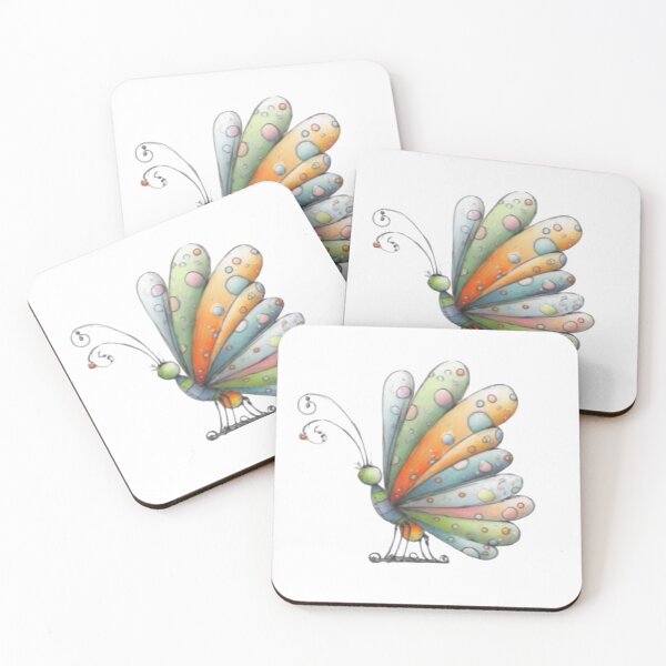 Item preview, Colorful Abstract Butterfly designed and sold by vanndhi.