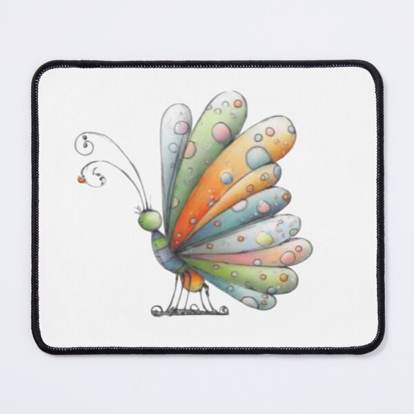 Item preview, Colorful Abstract Butterfly designed and sold by vanndhi.