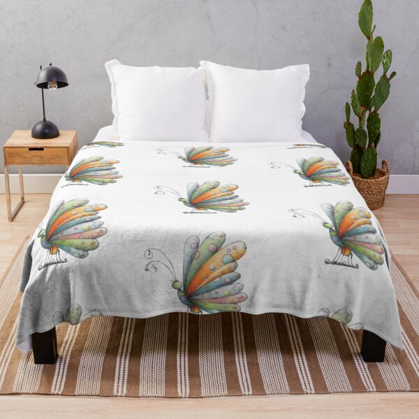 Item preview, Colorful Abstract Butterfly designed and sold by vanndhi.