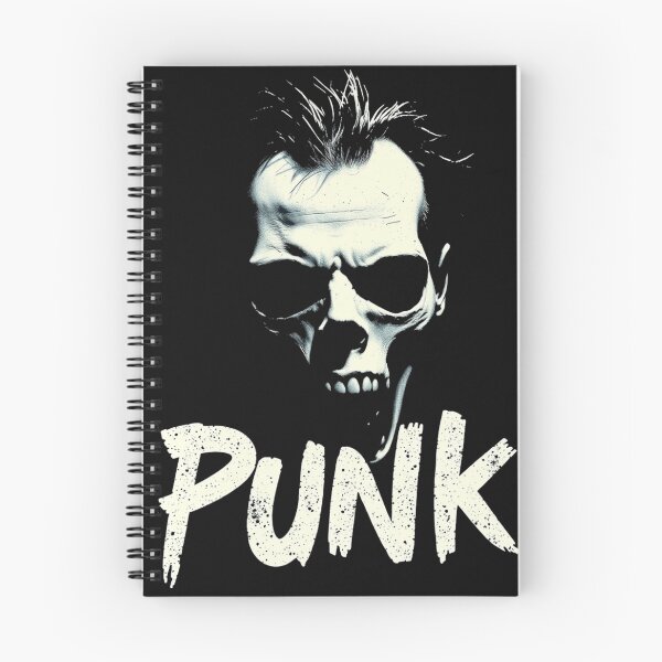 Item preview, Punk Rock Ghoul Skull Horror Typography Art designed and sold by ERODED SELF.