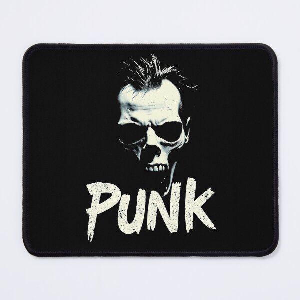 Item preview, Punk Rock Ghoul Skull Horror Typography Art designed and sold by ERODED SELF.