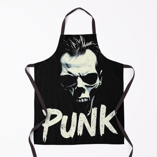 Item preview, Punk Rock Ghoul Skull Horror Typography Art designed and sold by ERODED SELF.