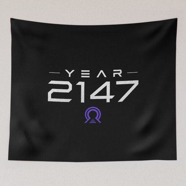 Item preview, YEAR 2147 Futuristic Cyberpunk Sci-Fi Streetwear  designed and sold by TEEJAMBOREE.