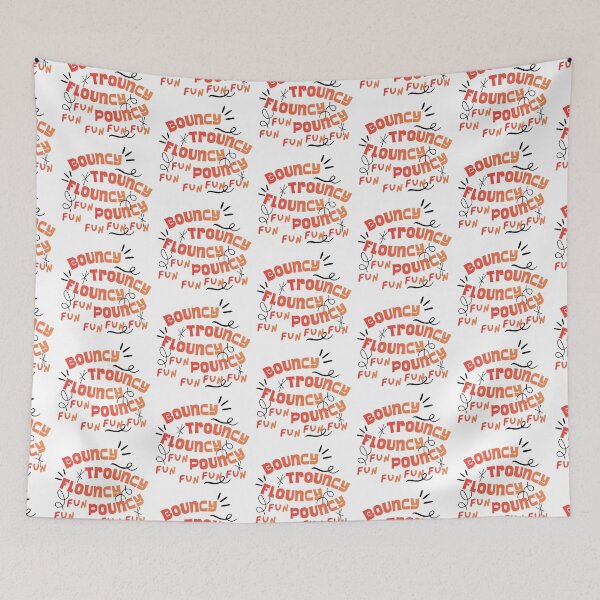 Item preview, Bouncy Trouncy Flouncy Pouncy designed and sold by Further Up Designs.