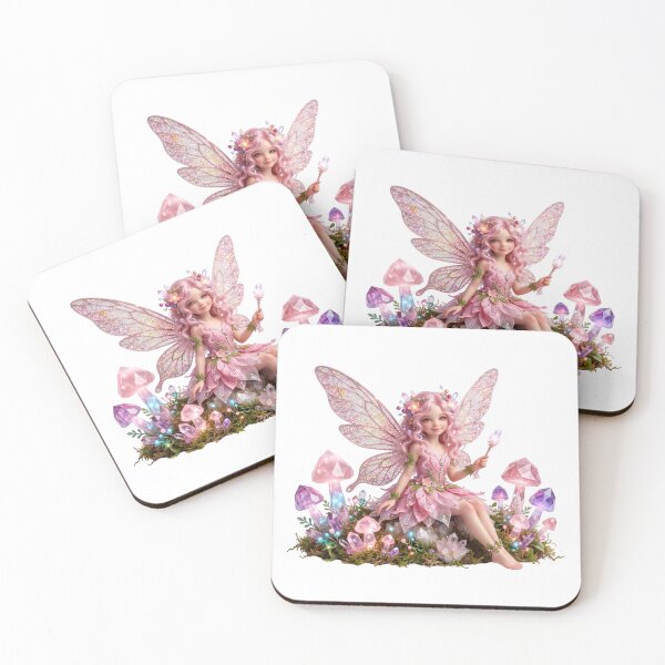 Item preview, Crystal Fairy in Magical Mushroom Garden designed and sold by butterflies-new.