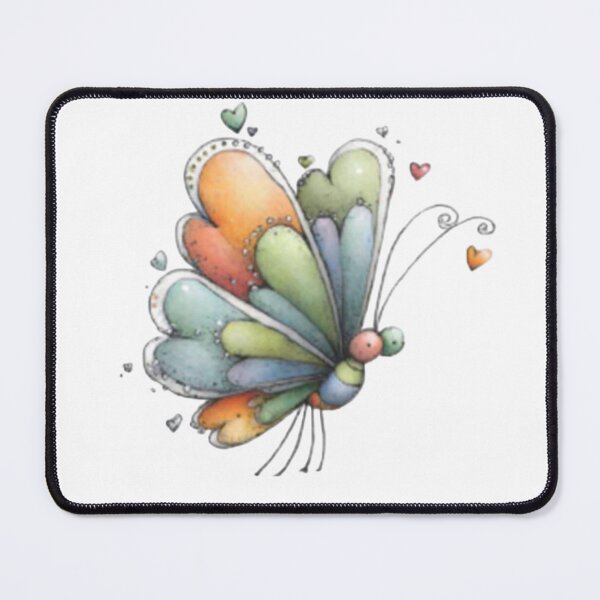 Item preview, Colorful Abstract Butterfly designed and sold by vanndhi.