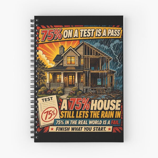 Item preview, Finish What You Start House Art designed and sold by WatchesAndMore.