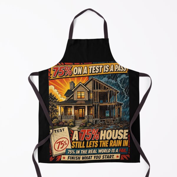 Item preview, Finish What You Start House Art designed and sold by WatchesAndMore.